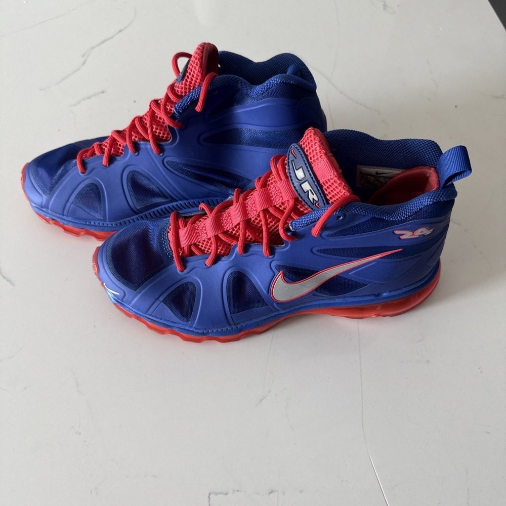 Nike Air Max Griffey JR Fury Old Royal Action Red 501827-400 Kid's Size 6.5Y